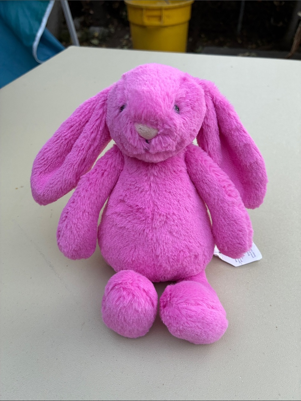 Jellycat Hot Pink Mini 8” Bunny New With a small Flaw
